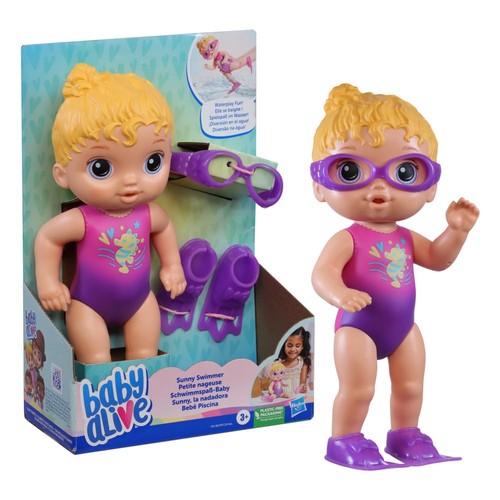 Baby alive sunny swimmer - baby,