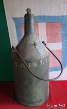 Antico Bidone Per Olio Di Trielina Fs Ferrovie Per Treno In Ferro Vintage 