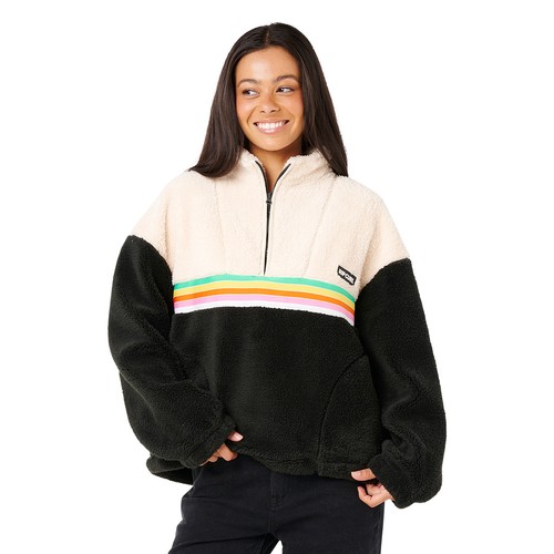 Pile mezza zip polare - rip, curl