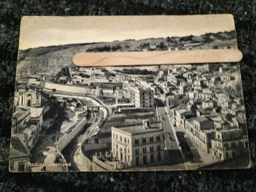 Modica 1955 panorama - modica,