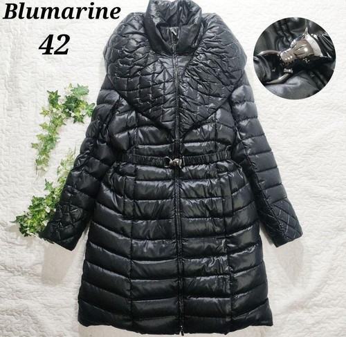 Blumarine piumino con cintura