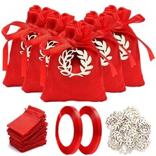 24pz Sacchetti Rossi Confetti