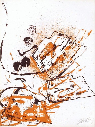 Fernandez arman lithographie - fernandez,