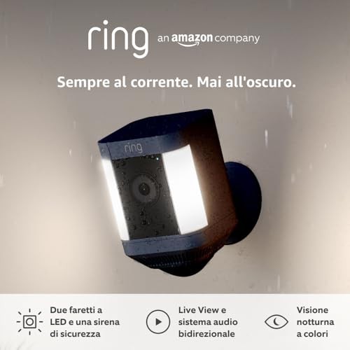 Ring videocamera plus con - videocamera,