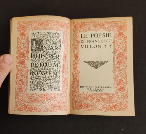 Poesie francesco villon - le,