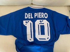 Maglia ufficiale Nazionale Italiana anni ‘90 FIGC Del Piero TOP 87 indossata
