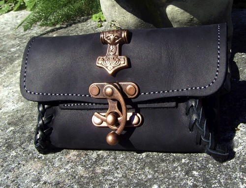 Borsa per tabacco pelle - in,
