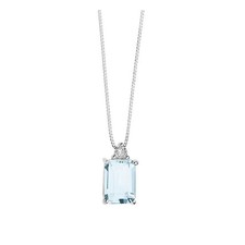 Collana Acquamarina Comete
