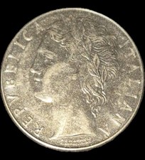 Moneta 100 centesimi lire - 100,