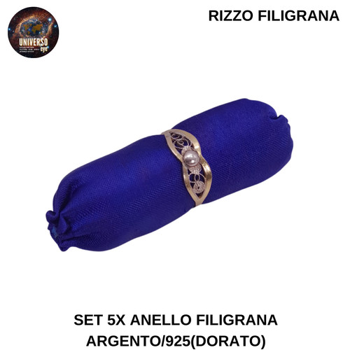 Set anello filigrana - set,