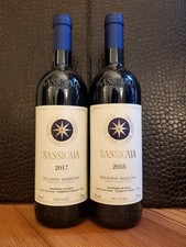 2 Bott Sassicaia 2017 E 2018