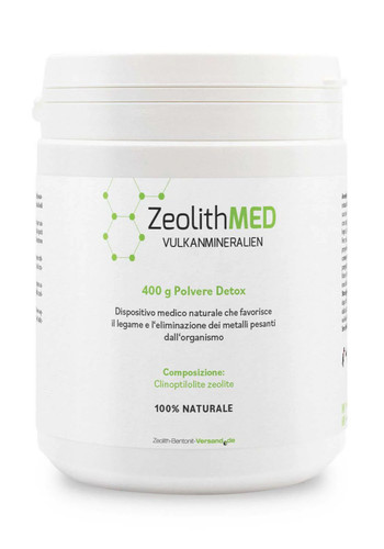 Zeolithmed polvere detox 400g - zeolithmed,