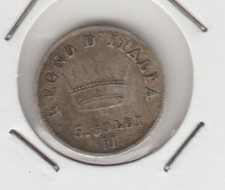 NAPOLEONE 5 SOLDI ARGENTO 1810 MILANO #ANT #2