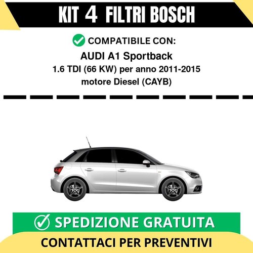 Kit filtri bosch audi - bosch, a1