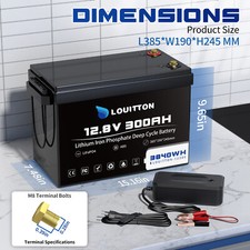 Batteria litio 12v - al,