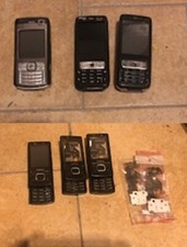 stock lotto 6 cell. NOKIA 6500s n73 n70 riparare per ricambi per pezzi o parti