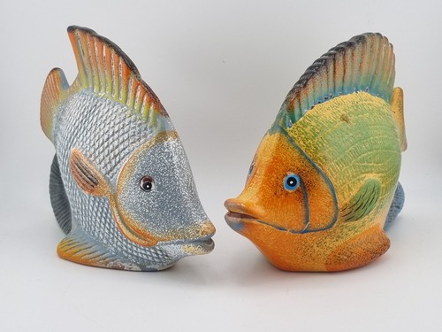 Ceramic pottery fish - 2,