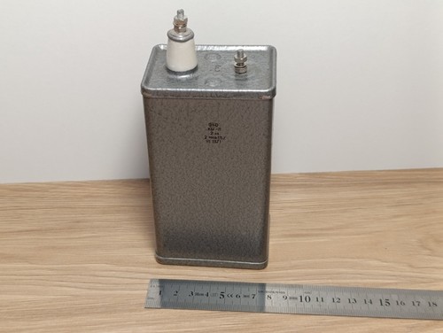 Condensatore olio carta kbg - condensatore,
