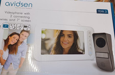 VIDEOCITOFONO CON DUE FILI CON SCHERMO 7" AVIDSEN 112266