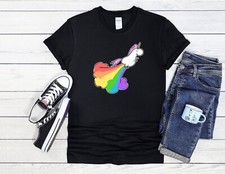 T-shirt con cappuccio Rainbow