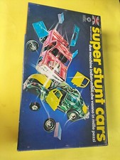 SUPER STUNT CARS 1983 Kenner Harbert italy gioco usato -Mancante Di Pezzi - Toys