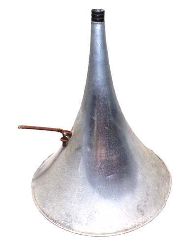 Corno fonografo cilindro pathe - fonografo,
