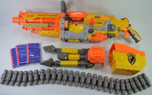 Nerf vulcan with new darts - with,