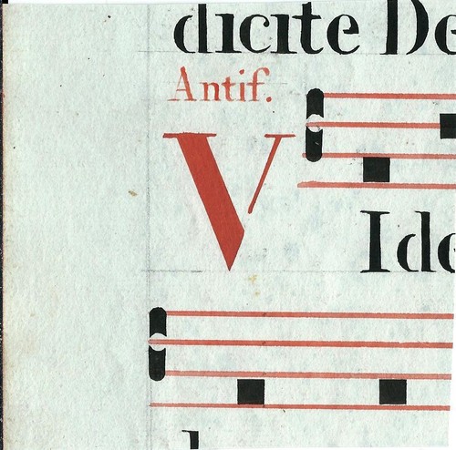 Manoscritto antico capolettera - manoscritto,