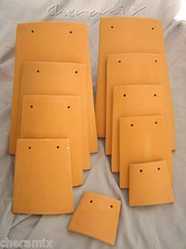 STOCK N. 10 TEGOLE MODELLO LARGO MISURE VARIE IN COTTO  X DECOUPAGE-DECORAZIONE