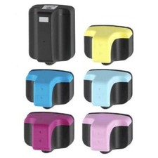 6 CARTUCCE HP 363 BK C M Y LC