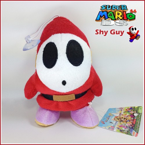 Peluche shy guy super - shy,