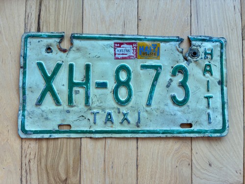 Targa taxi haiti 1994 - taxi,