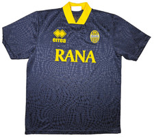 maglia calcio match worn vintage Hellas verona 1999-2000 Errea Marsili training