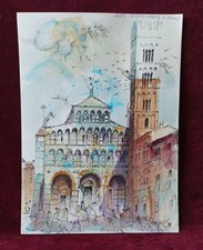 Roberto Fontirossi Litografia Originale Firmata Cm 24×17 Con Certificato