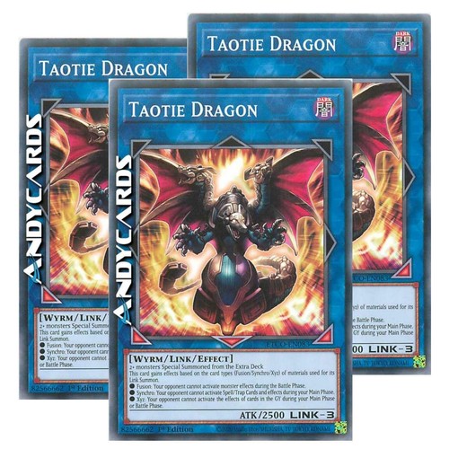 Taotie dragon drago - 3x,