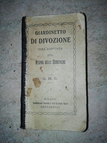 Giardinetto divozione con - divozione,