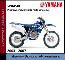 Yamaha WR450F WR450 F 2003 -