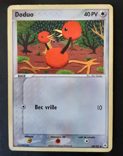 Doduo 101 légendes - doduo, ex