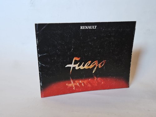 Renault fuego gtx brochure - brochure, in