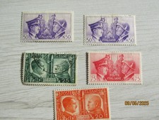 francobolli regno italia fratellanza italo - tedesca come foto