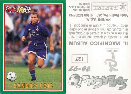 Figurina calciatori panini - figurina,