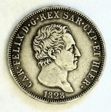 Antica moneta argento 1828