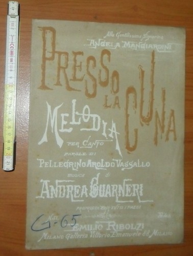 Guarneri andrea presso la - guarneri,