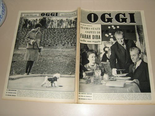 Oggi 1960 farah - oggi=1960/14=farah, diba=santa