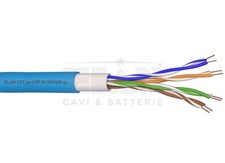 Elan cavo utp reti cat.5e 4x2x24AWG 2 doppia guaina rame MT a scelta - 098243A
