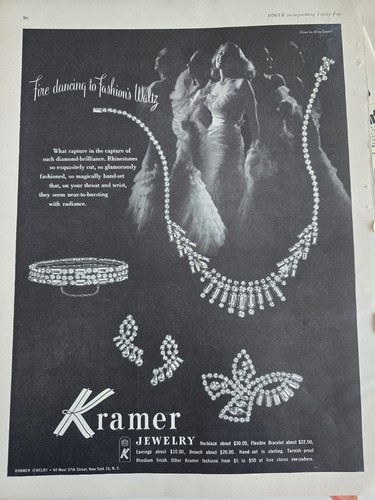 1948 kramer strass collana - 1948,