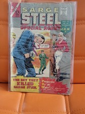 Charlton Comics Sarge Steel agente speciale #7 fumetto ~ basso grado