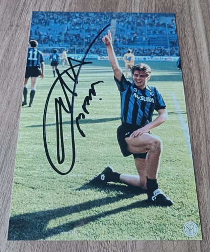 Foto autografata nicola berti - foto,