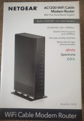 Netgear ac1200 wifi cavo - wifi, modem