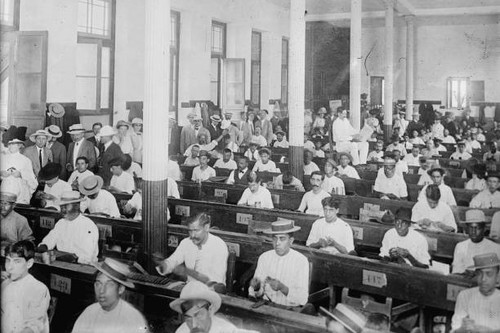 Havana cuba cigar factory 1910 - factory,